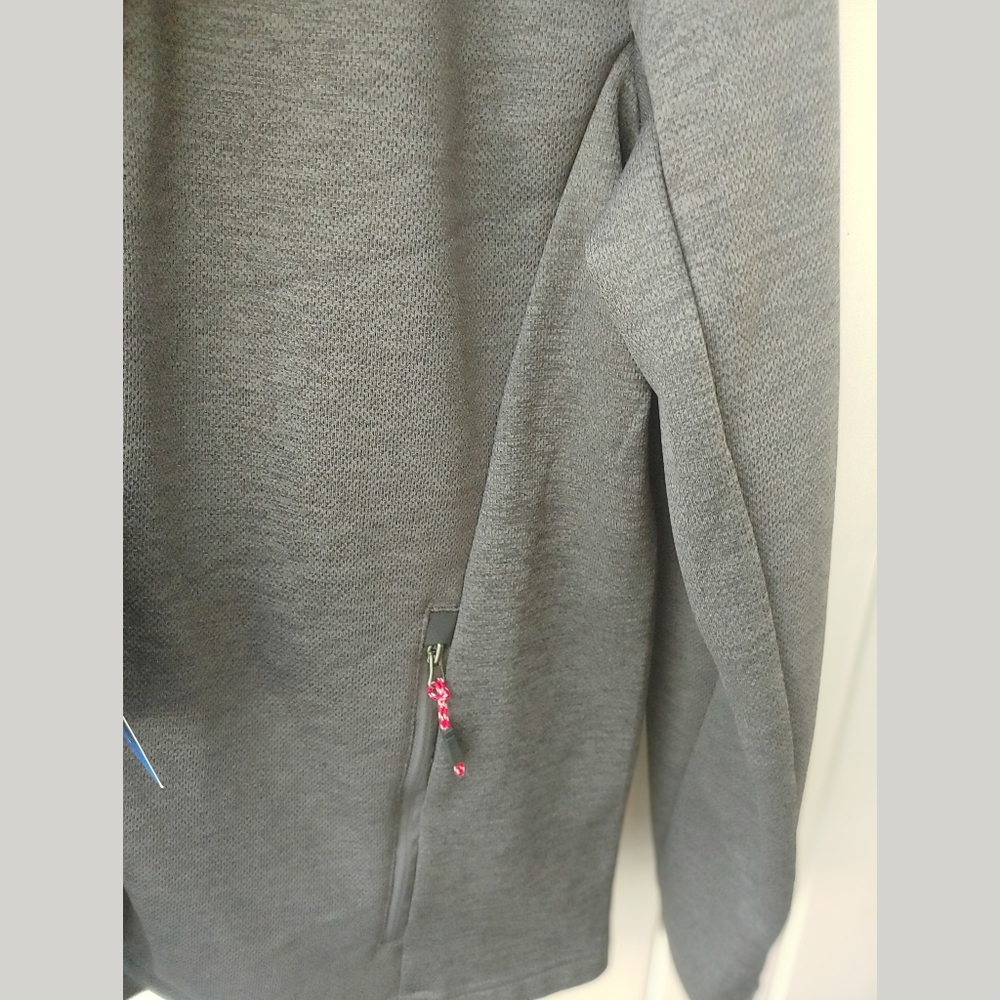 Packable Outerwear 🍁🍂 Orvis Bonded Mesh Full Zip Jacket Grey L - Picture 6 of 7